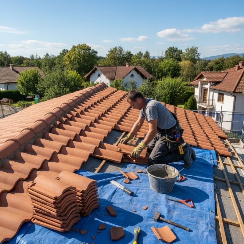 Tile Roof Repair in Toano, VA