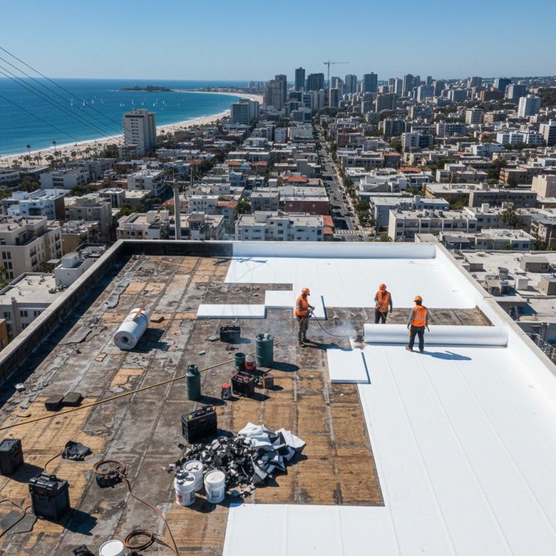 Tpo Roof Replacement in Lancaster, VA