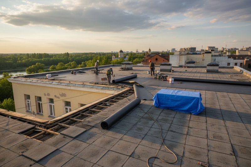 Tpo Roof Replacement in Lively, VA