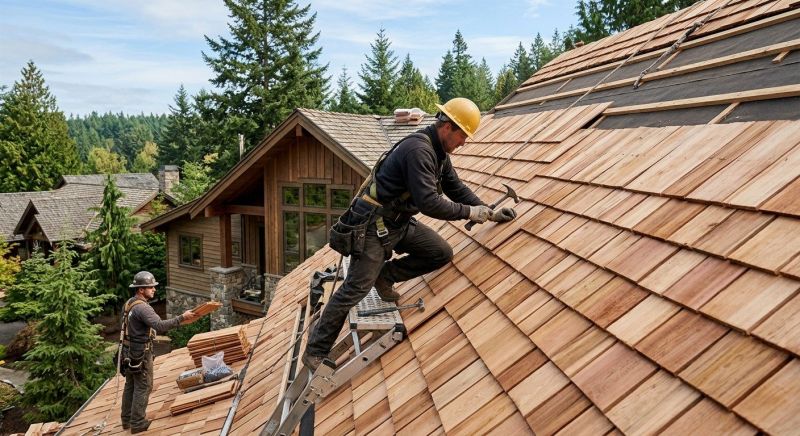 Wood Roofing Installation in Kilmarnock, VA