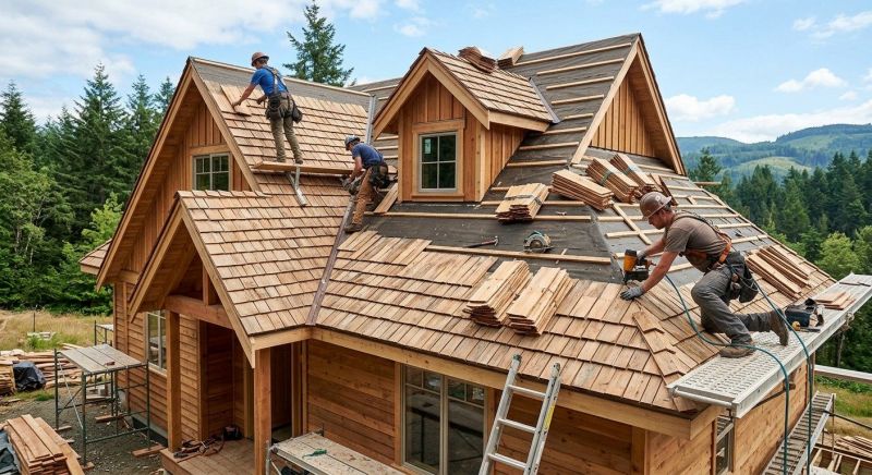 Wood Roofing Installation in Middlesex County, VA