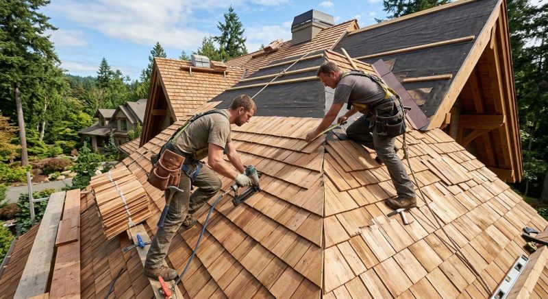 Wood Roofing Installation in Lively, VA