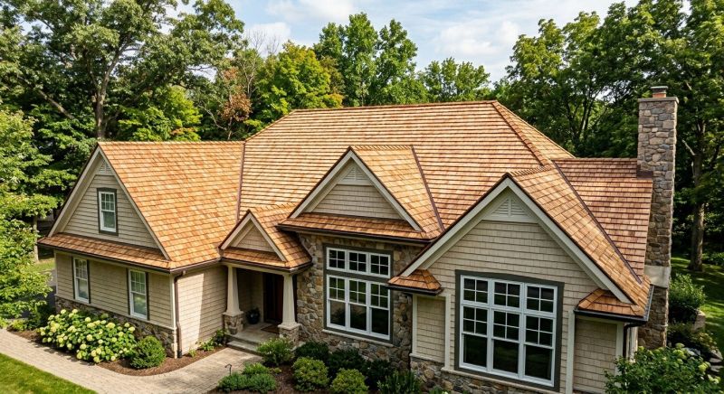 Wood Roofing Installation in Mascot, VA