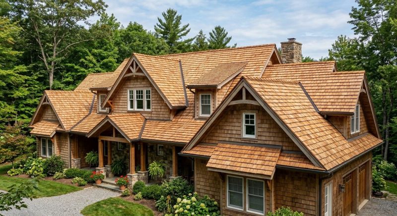 Wood Roofing Installation in Mathews, VA