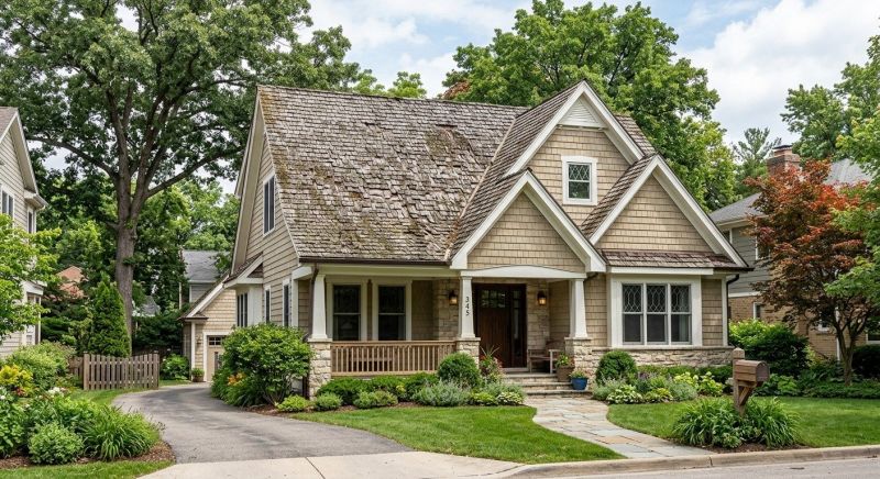 Wood Shake Roof Replacement in Cardinal, VA