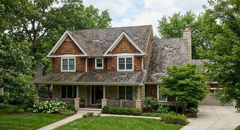 Wood Shake Roof Replacement in Hudgins, VA