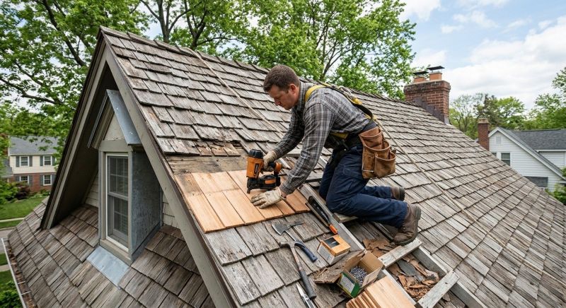 Wood Shingles Repair in Lively, VA